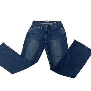 Levi's Blue Flare Wide Leg Jeans